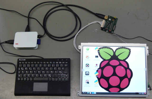 Raspberry Pi HDMI-to-LVDS-Interface